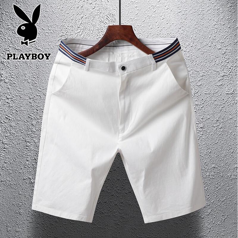 PLAYBOY Men s Summer Casual Stretch Shorts 29