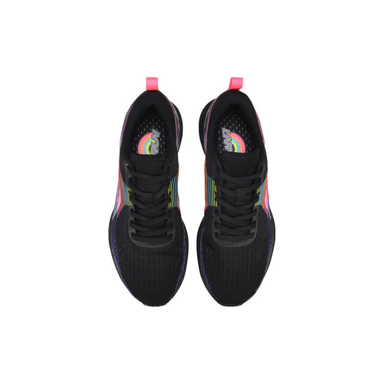 New LiNing Red Hare 4 Low-Top Running Shoes Women's Black Multicolor Lightweight ARBP046-12