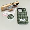 Apple 17/16Promax Internet celebrity sweater pattern mobile phone case for iPhone14 magnetic film 2-in-1 15