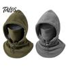 Windproof Ski Mask for Men And Women Unisex Winter Balaclava with Drawstring, Fleece Lined Hood Mask, Face Gear Camping Cover Neck Warmer Women,