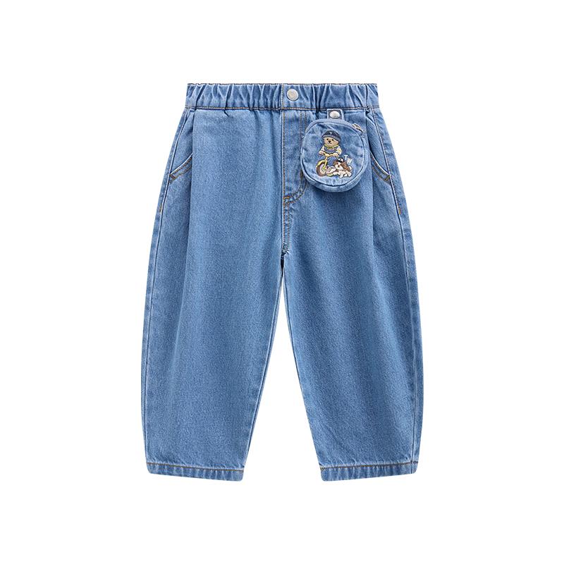 Teenie Weenie Kids Boys Casual Loose Denim Trousers 120