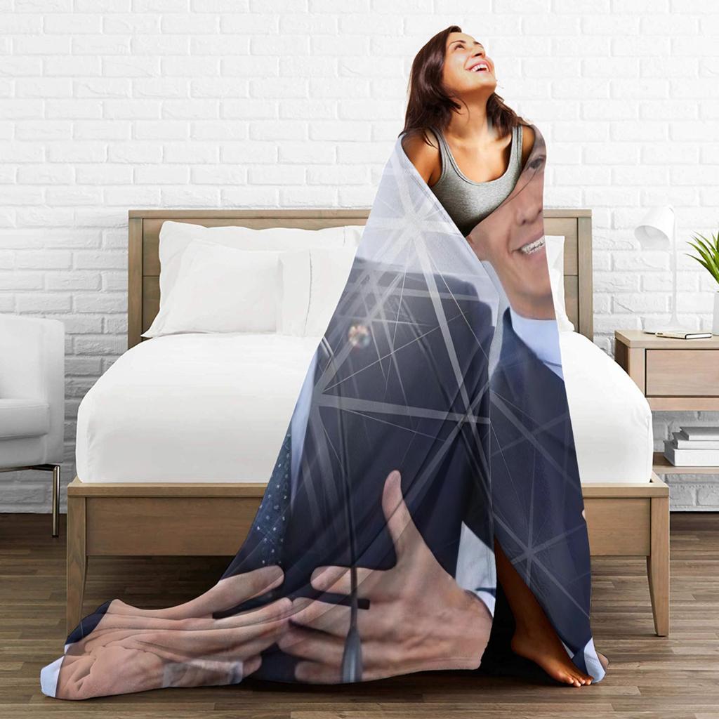 Pedro Sanchez Spain PSOE Blanket Quality Warm Soft  Bedding Throws Winter Picnic Couch Chair Sofa Bed Fashion Bedspread