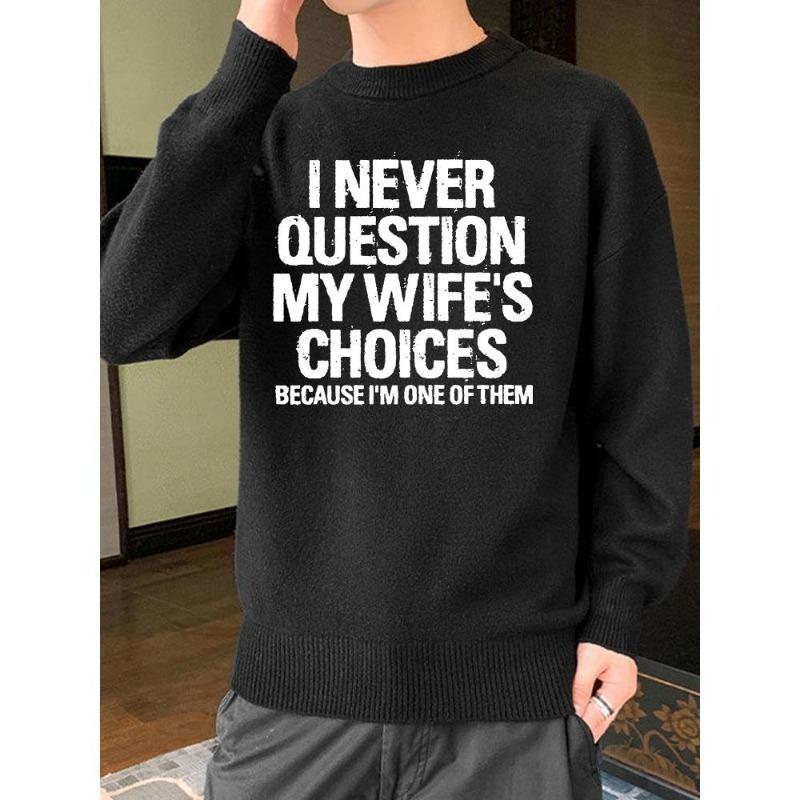 

Slim Fit Sweater, Abstract Geometric Print, Stretch Cotton, Flexible & Comfortable, Date Night XXL