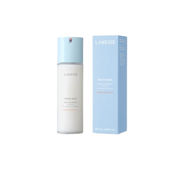 

LANEIGE Water Bank Blue Hyaluronic Emulsion (for Normal to Dry Skin) 4.06 fl. oz.(120ml) 1ea