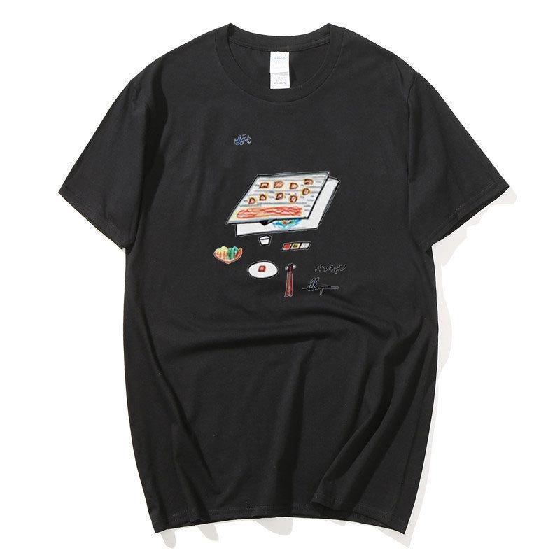 Support Singer Group Graffiti Peripheral Harajuku Printing Fashion Men'S And Women'S T-Shirts Top Short Sleeves