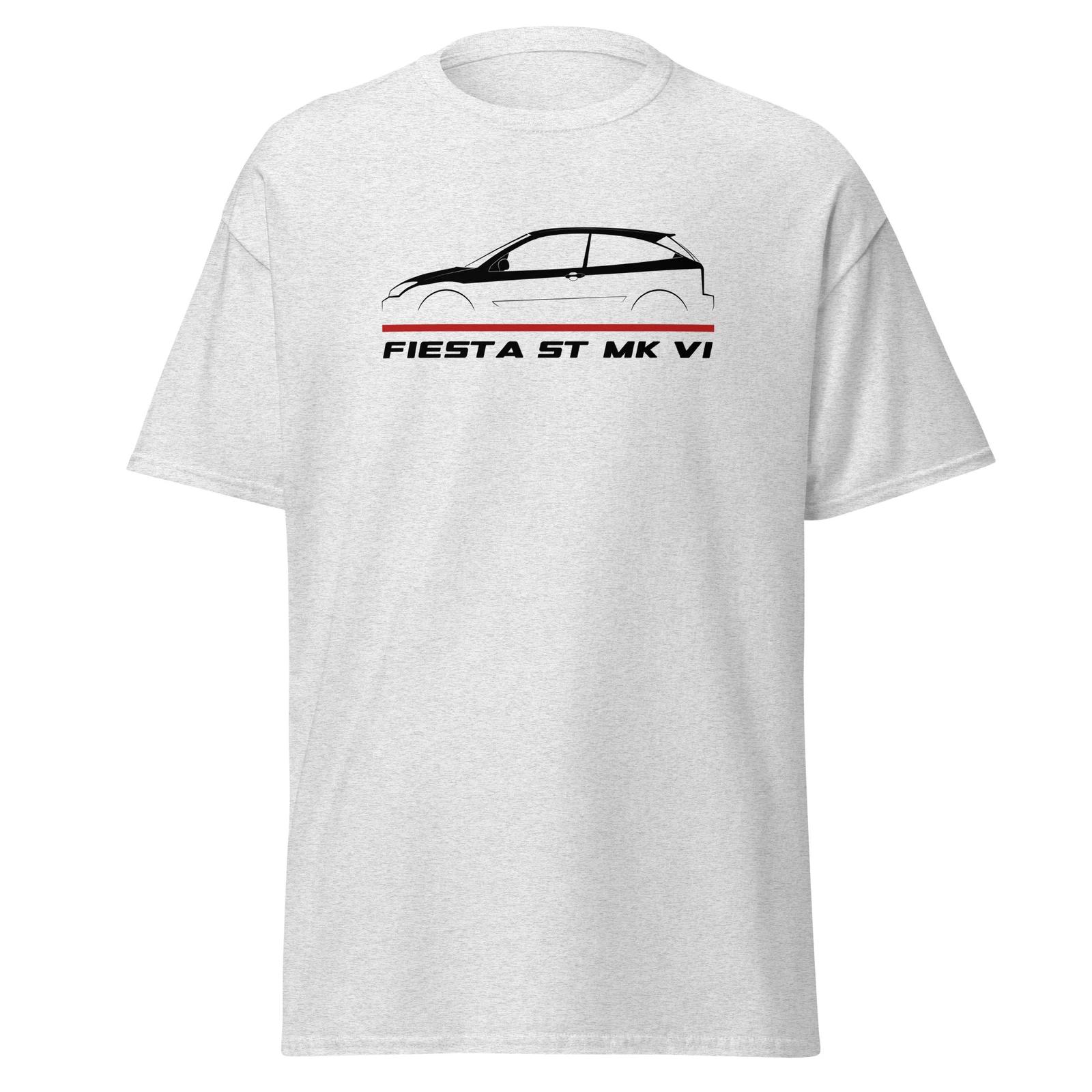 Premium T-Shirt For Ford Fiesta ST Mk VI 2012-2018 Car Fans Birthday Gift Tee 3XL