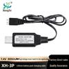 Chargeur Lithium 7.4V, USB 800mA avec Connecteur XH/3P et Indicateur de Surcharge