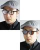 fashion colored clear and Korean Clear [Quintet] Boston-style sunglasses, Wellington/Boston style, glasses, eyeglasses, lenses, lenses, men's women's,
