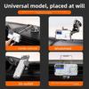 Suporte Universal para Telefone com Ventosa para Painel - Multifuncional, Telescópico e Giratório com Função de Autotravamento para Navegação Segura, Acessório para Carro