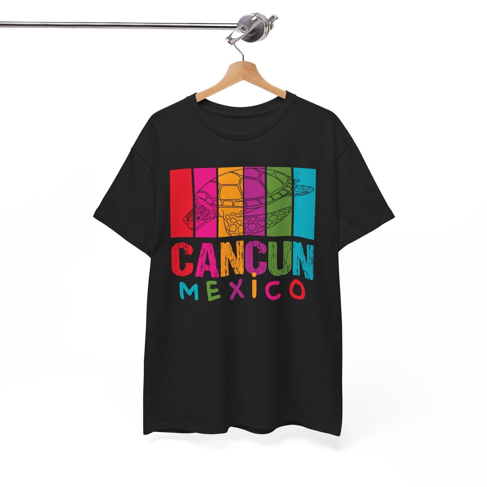 Cancun Mexico Sea Turtle Beach T-Shirt | Show Your Love for Turtles & Oceans S