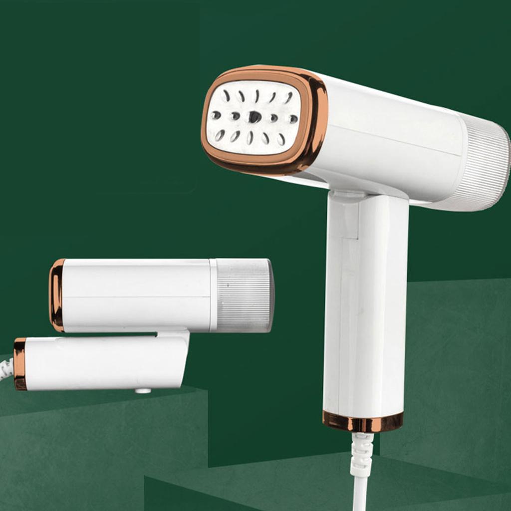 Handdampfbügeleisen 1000W 120ML Wassertank Faltbare Tragbare Kleidungsbügelmaschine für Reise Wohnheim