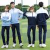 Spring & Autumn School Uniform Set: Men's & Women's Casual Outdoor Sportswear