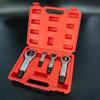 4PCS Heavy-Duty Nut Splitter Tool Set Broken Damaged Corroded Stuck Screw Nut Removal Splitting Tools Stuck Rusted Nut Breaker