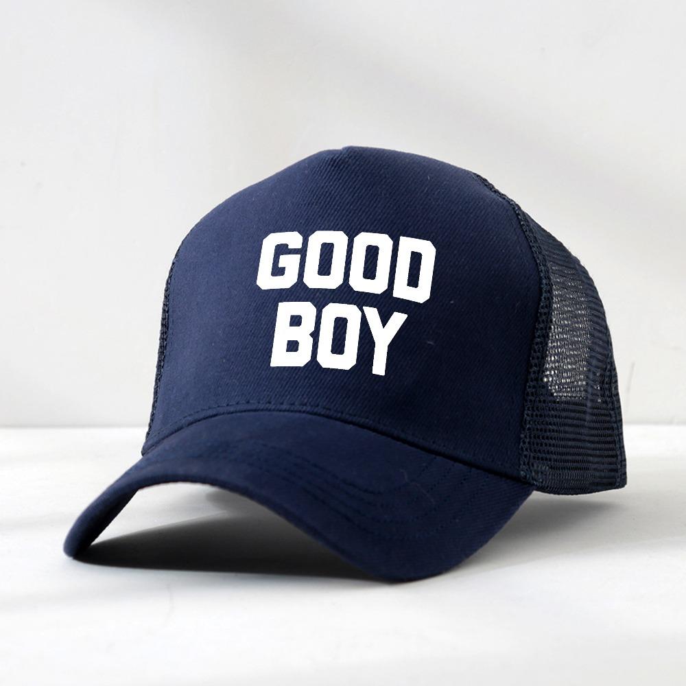 Unisex GOOD BOY Baseball Caps Spring Autumn Outdoor Adjustable Casual Hats Sunscreen breathable mesh Hat Sports Cap