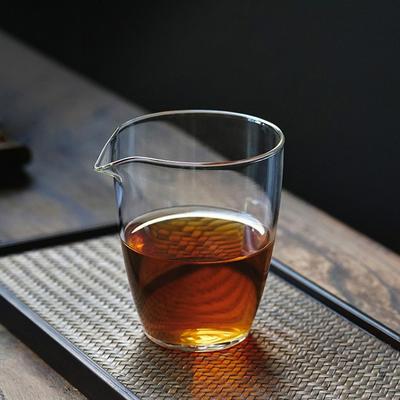 Japanese Style Kung Fu Glass Tea Cup Fair Cup Household Heat-resistant Transparent Kung Fu Tea Set Teacup Accessories New