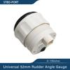 Neuestes Boot 52mm Ruderwinkelanzeige Messgerät Signal 0-190ohm mit 8 Farben Hintergrundbeleuchtung für Schiff Yacht Fahrzeug 9-32V