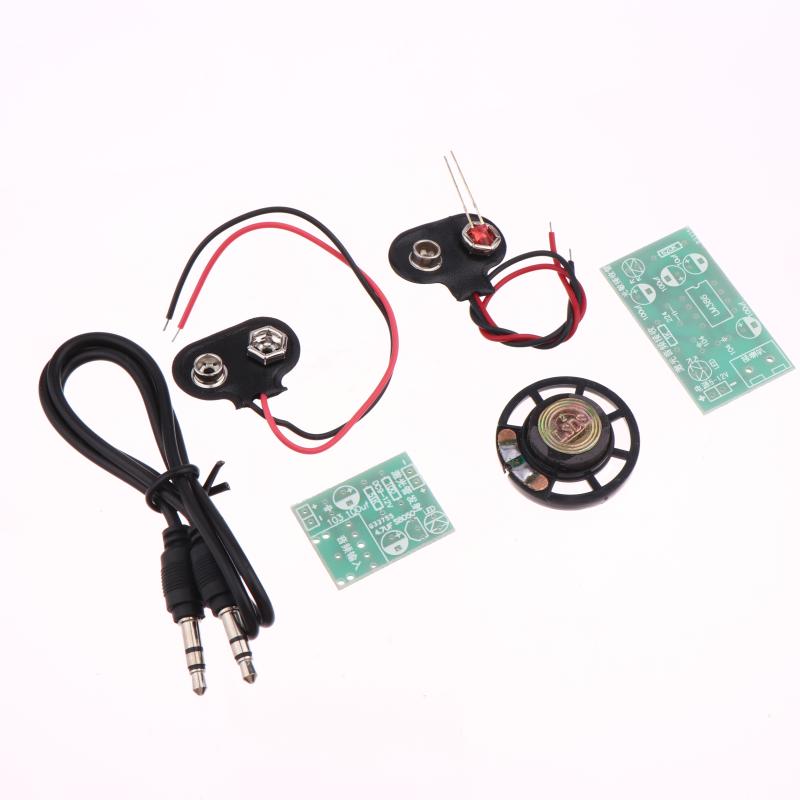 1/2 Sets Laser Wireless Audio Transmission Kit Laser Infrared Transmit/Receive Board Teaching Fun Electronic Production Parts
