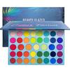 39 Pop Colors Matte Shimmer Eyeshadow Palette Highlight Pigmented Colorful Long Lasting Waterproof Makeup Palette Cosmetics Metallic Color Natural