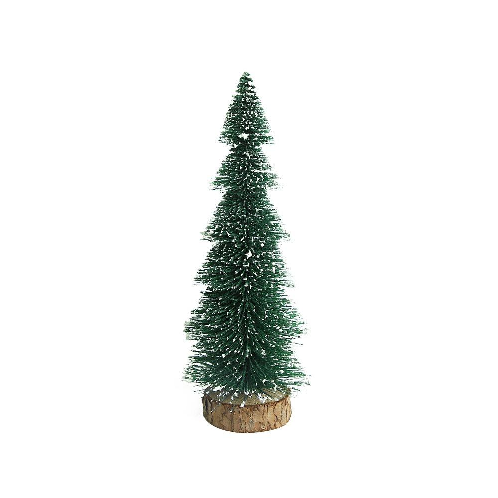 Small Christmas Silk Cedar Green Artificial Xmas Pine Tree  Party Favors