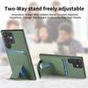Simple bracket Suitable for Samsung S25Ultra card bag, mobile phone case, card insert, multi-angle bracket A36A55 protective case
