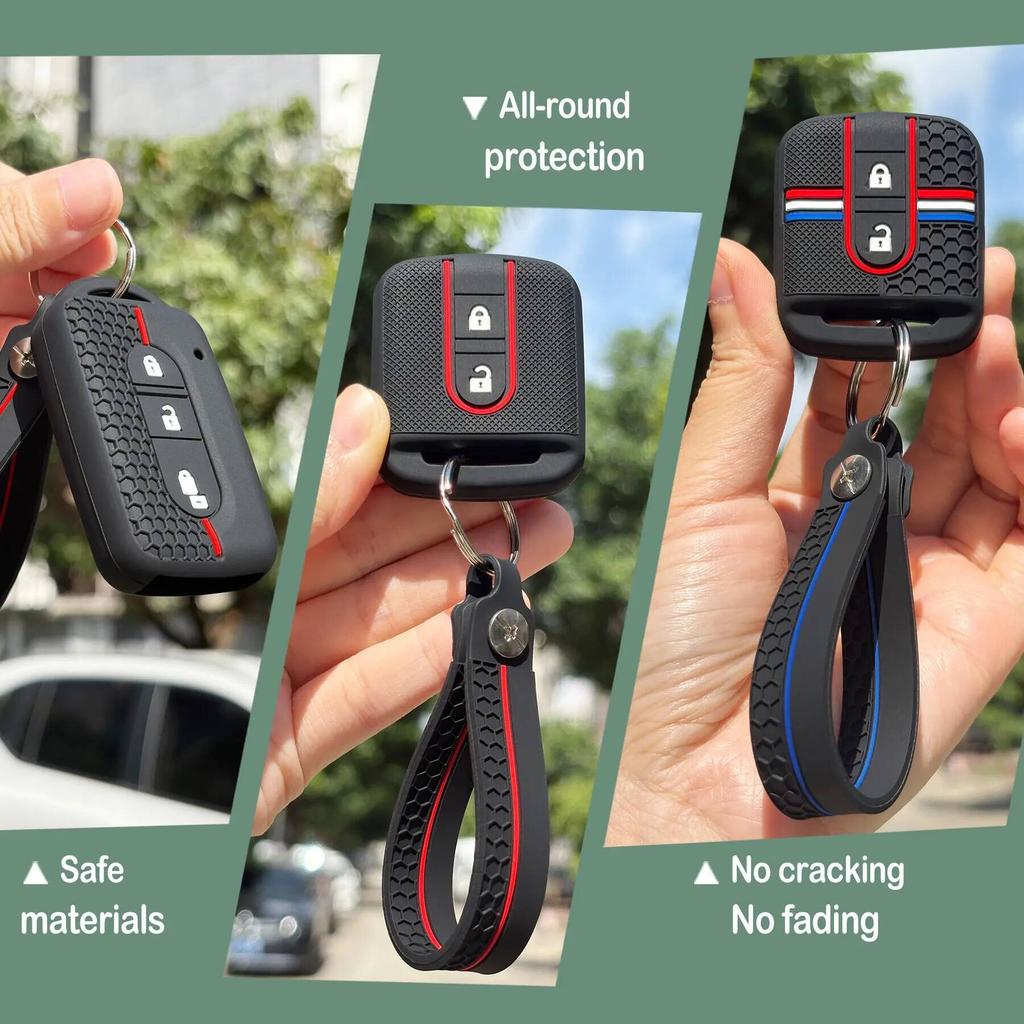 Keychain Protect For Nissan Tiida Nv200 X-Trail T-31 Qashqai Micra Pathfinder Navara Kashkay Silicone Car Remote Key Holder Case