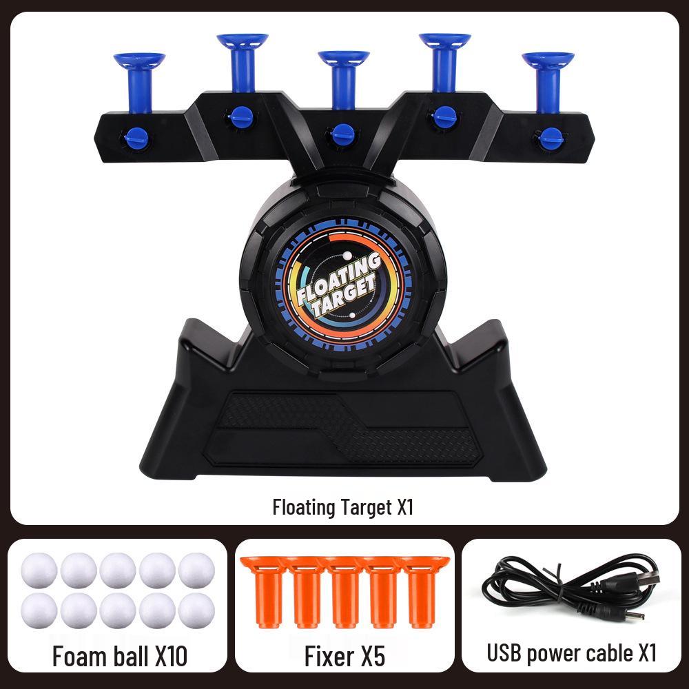 Electric Hovering Flying Ball and Darts Target Game