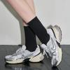 Essential Rib Socks BLACK