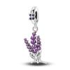 Cactus Pendant White Copper Plated 925 Silver Pendant Beads Diy Bracelet Necklace