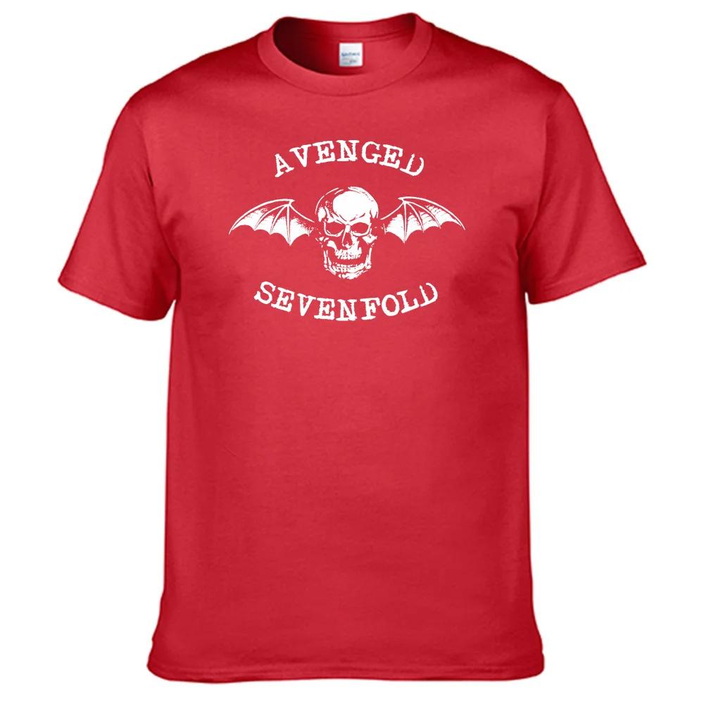 Tričko kapely Avenged Sevenfold A7X Tričko Unisex 100% Bavlna Unisex Dámské Tričko Nejprodávanější N02 Unisex