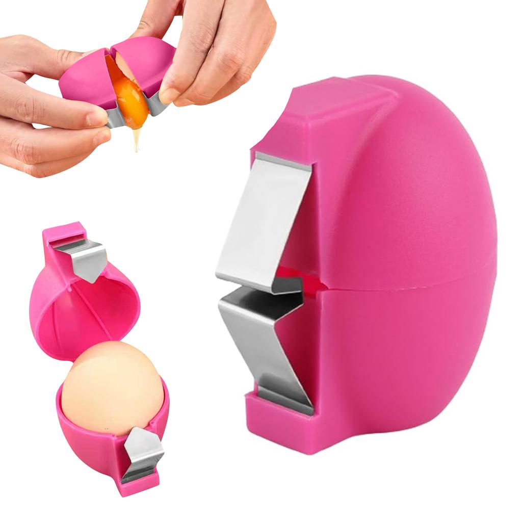 Egg Opener Egg Tool, Eggs Separator Tools For And Hard Boiled Eggs Peeler Remover, Egg Cracking Peeling Tool Portable Kitchen Gadgets