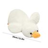 Cute Explosive Hair White Duck Doll Toy Yellow Duck Soothing Sleep Big Goose Pillow Day Gift for Female (Toy Playsets)