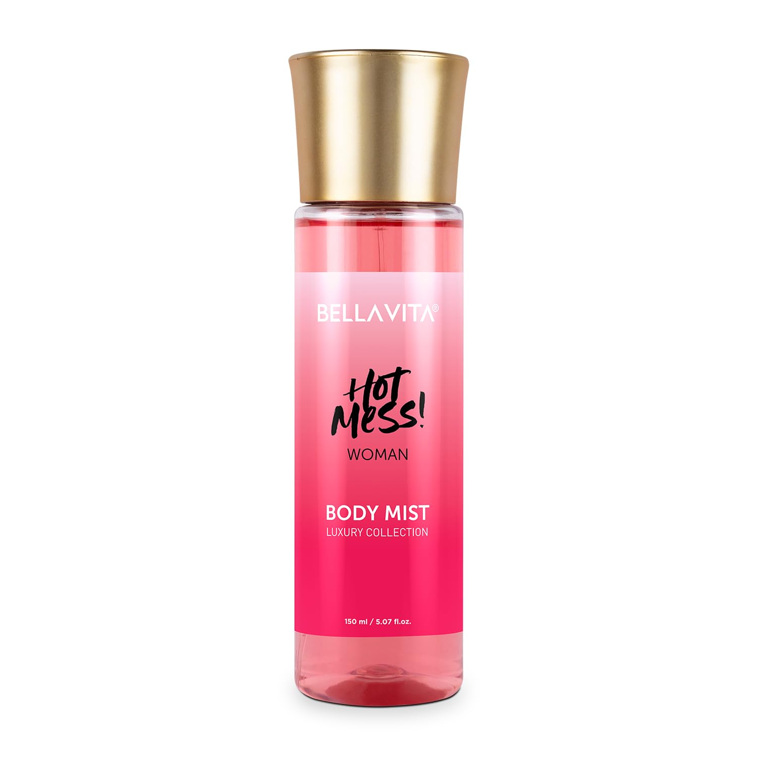 

Bella Vita Luxury Hot Mess Woman Body Spray 150ml Single Pack Long Lasting Fruity Floral Perfume Mist