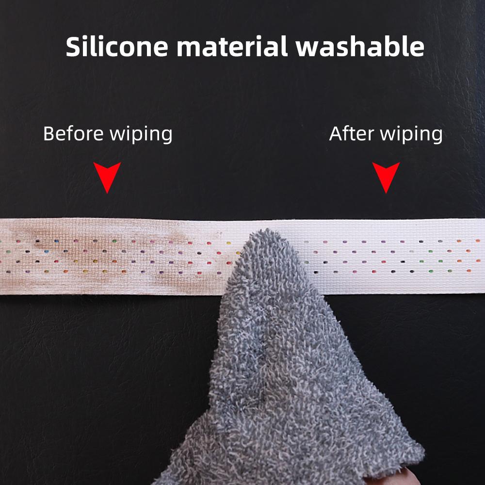 Road Bicycle Handlebar Tape Silicone Washable Non-Slip Comfort Durable Ergonomic Flexible Lightweight for Road Cycling Riders