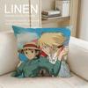 Anime Nomadic Castle Cushion Cover Pillowcase Set Pcs x x Breathable Washable Sofa Cushion Cover