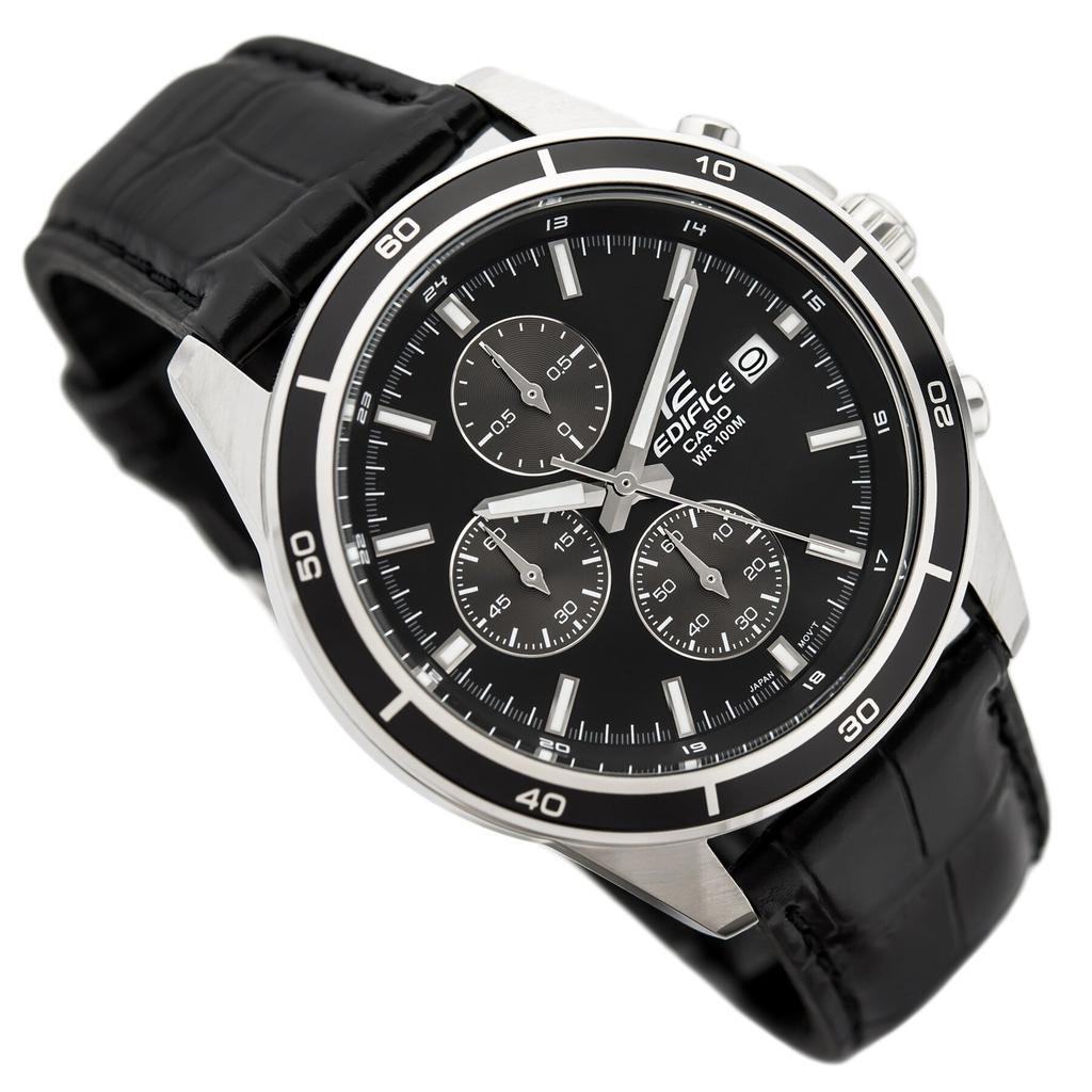 CASIO EDIFICE Chronograph EFR-526L-1AV MEN'S WATCH + BOX