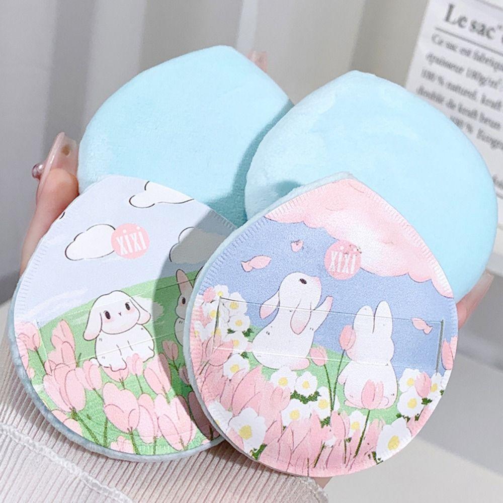 

Cartoon Rabbit Liquid Foundation Puff Ultra Soft Cream Puff Save Powder Powder Puff