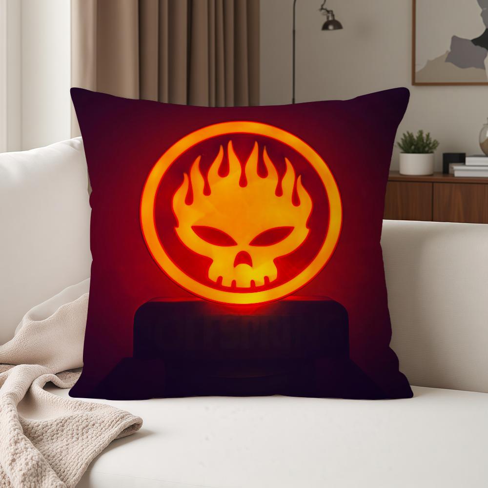 Rock Band The O-Offspring Pillow Case Suitable For Bedrooms Living Rooms Cars Home Decoration