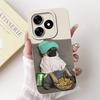 For Cover Tecno Spark 10 Pro Lovely Panda Funny Animals Meme Funda Etui For Tecno Spark 10 10C Spark10 Soft Liquid Silicone Etui