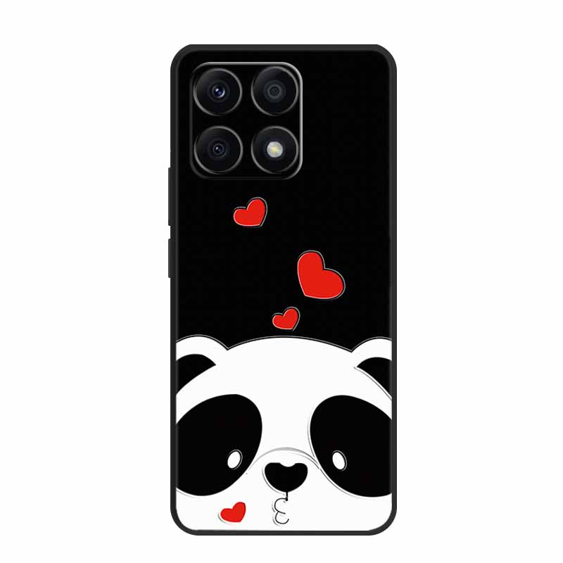 3D Case For Xiaomi 14T Pro Case Emboss Flower Black Silicone Soft Back Cover Coque For Xiaomi 14T Pro Case 14 T Pro 14TPro Funda