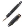 Very Good MONTBLANC fountain pen 149 Meisterstck Cap type Black gold 14C mens Used