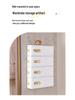 Wall-Mounted Sock & Underwear Organizer: Drawer-Style, Grid Design, Space-Saving Solution