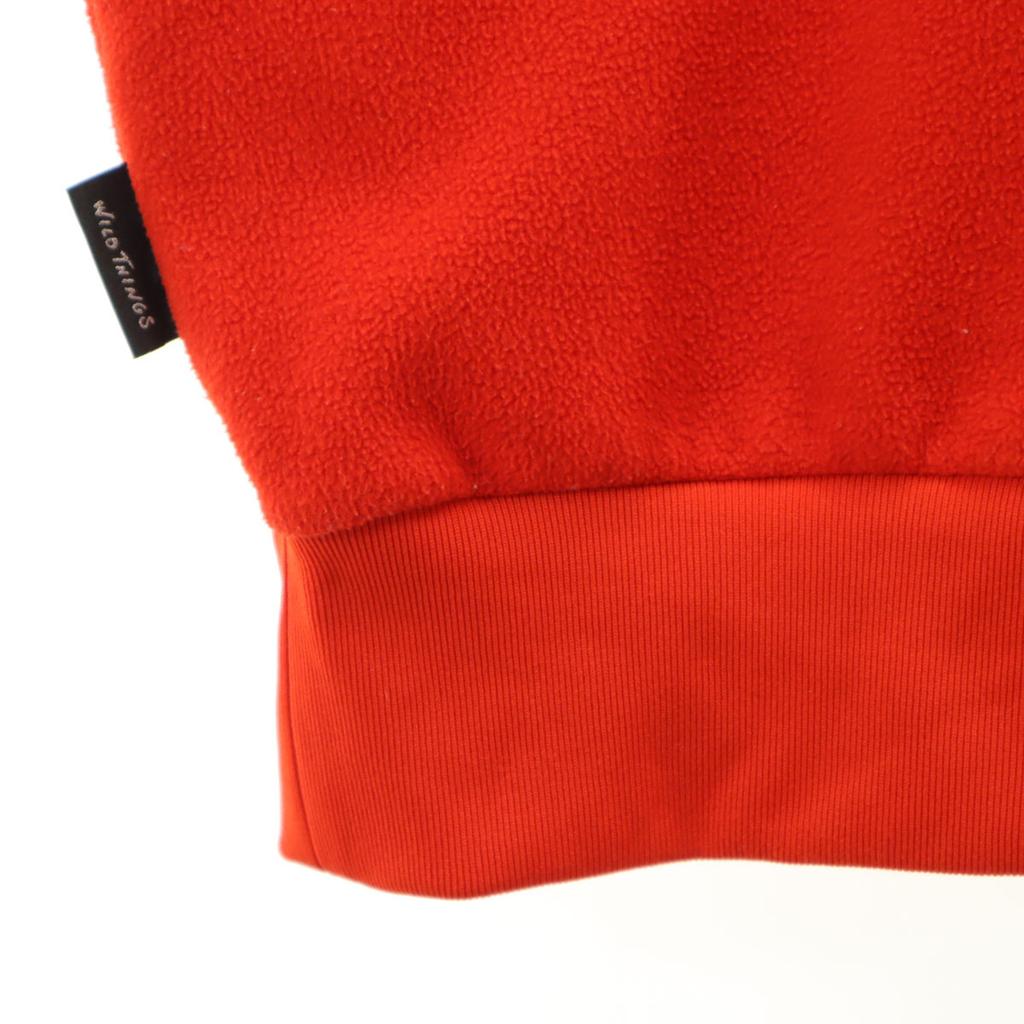 N.HOOLYWOOD made in Japan Long sleeve crew neck fleece trainer 38 Red Men's Used