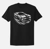 Mens Clothing Hot Selling In Spring and Summer Car Enthusiast V8 Muscle Car Pattern Printed Cotton Casual Short Sleeved Tshirt