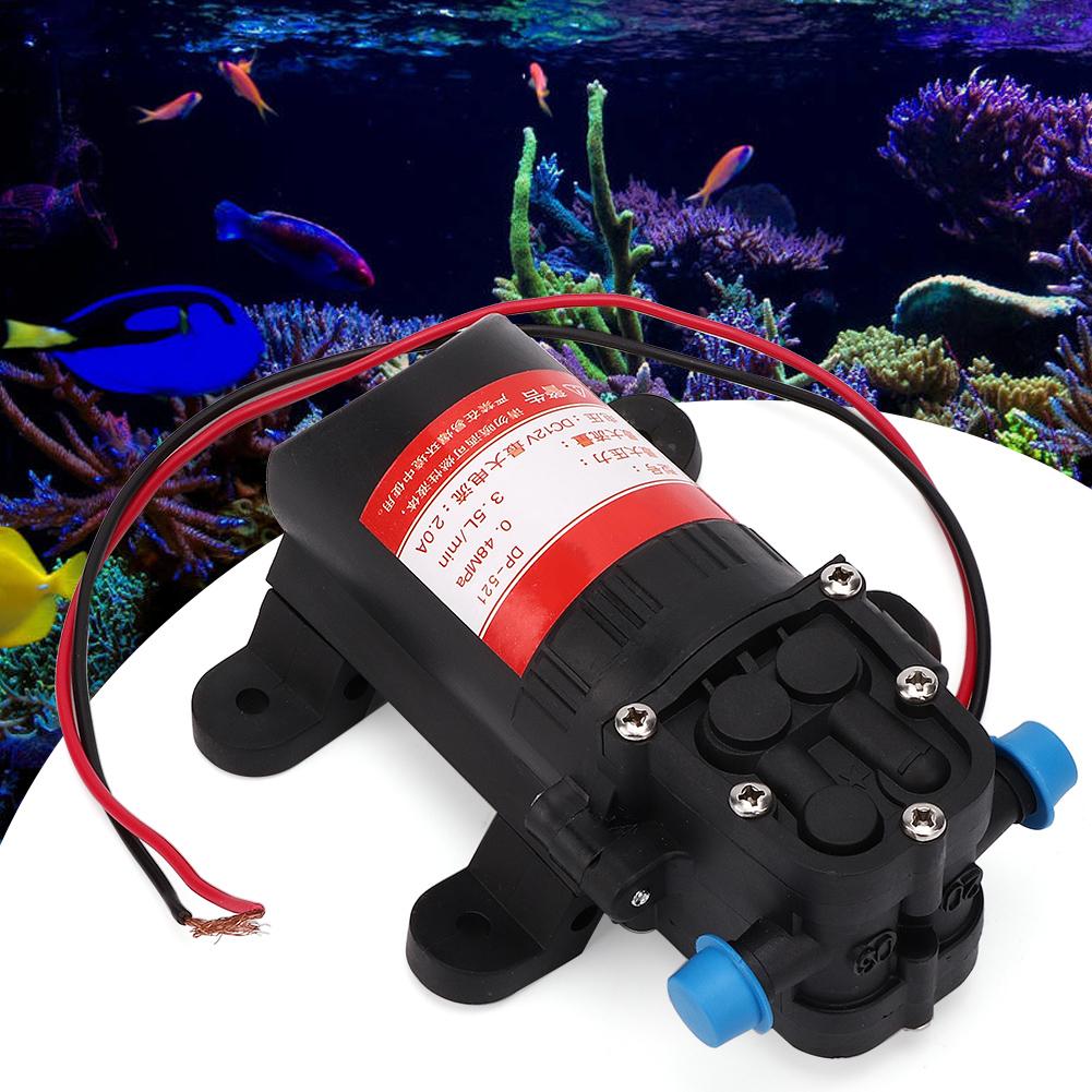 Plastic Aquarium Miniature DC Mini Water Diaphragm Pump Accessories for Fish Tanks Bathroom