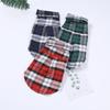 Dog Shirts British Style Plaid Pet Dog Clothes for Small Dogs Cotton Puppy Cat Clothing French Bulldog Vest Chihuahua Summer