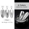AIJIMEI Nail Chrome Powder - Sparkling Brilliance,Chrome Nail Powder Effortless Application, Nail Art Unmatched Durability Gold Chrome Powder for