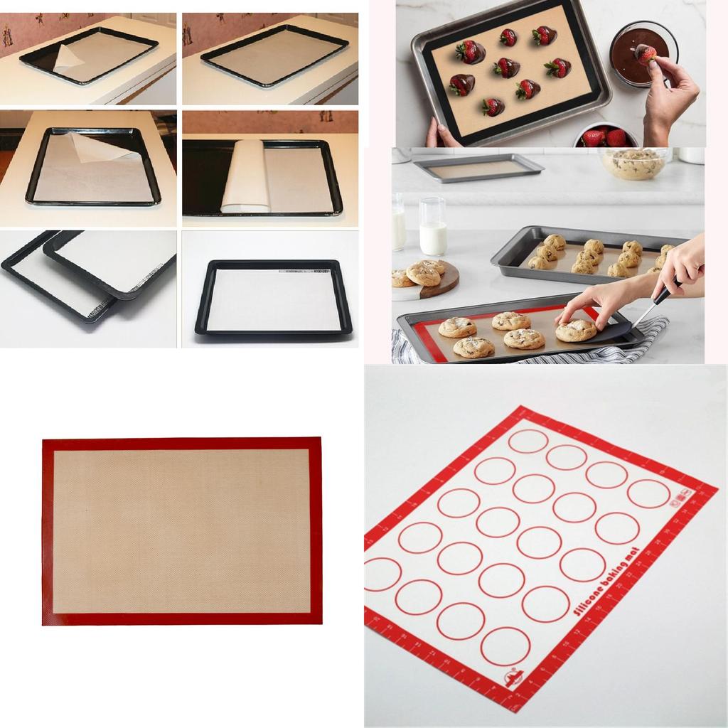 Reusable Silicone Baking Mat Nonstick Pastry Board For Baking And Cooking