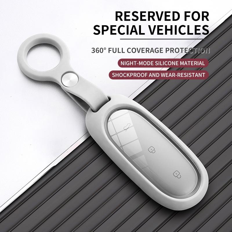 Multicolor Premium Soft Silicone Key Protector For Li Xiang L6 L7 L8 L9 One Styling Automotive Accessories