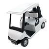 Detailed Alloy Golf Cart Replicas Desktop Decors Party Cake Toppers Accessories