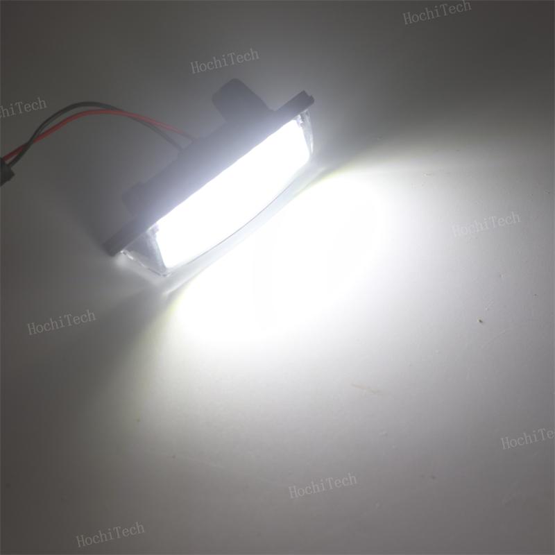12V CAN-BUS License Plate Light Lamp Error-Free for Nissan TEANA J31 J32 Maxima Altima Rogue Murano Pathfinder Sentra Versa